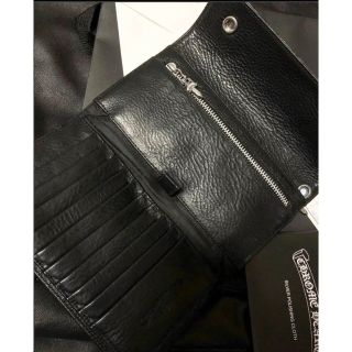 クロムハーツ(Chrome Hearts)のクロムハーツ 最高級品質 ウェーブウォレット WAVE CROSS(長財布)