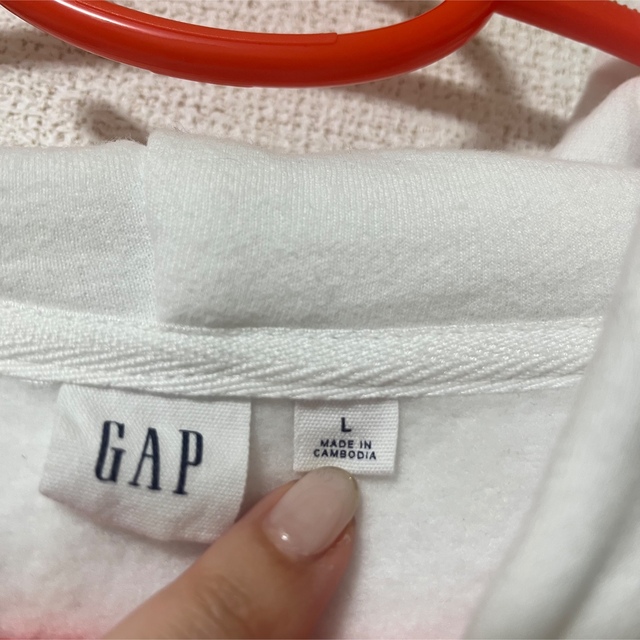 GAP(ギャップ)の即購入⭕️  GAP パーカー　星条旗 レディースのトップス(パーカー)の商品写真