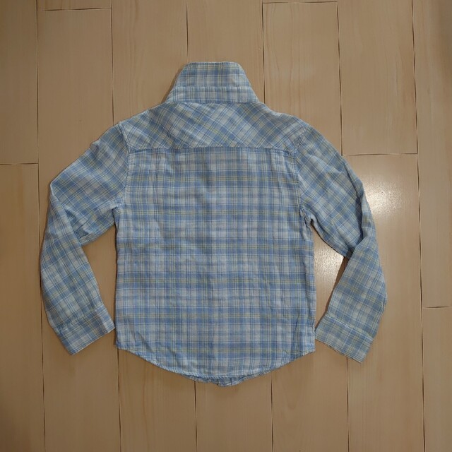 Right-on(ライトオン)の140チェックシャツ キッズ/ベビー/マタニティのキッズ服男の子用(90cm~)(ブラウス)の商品写真