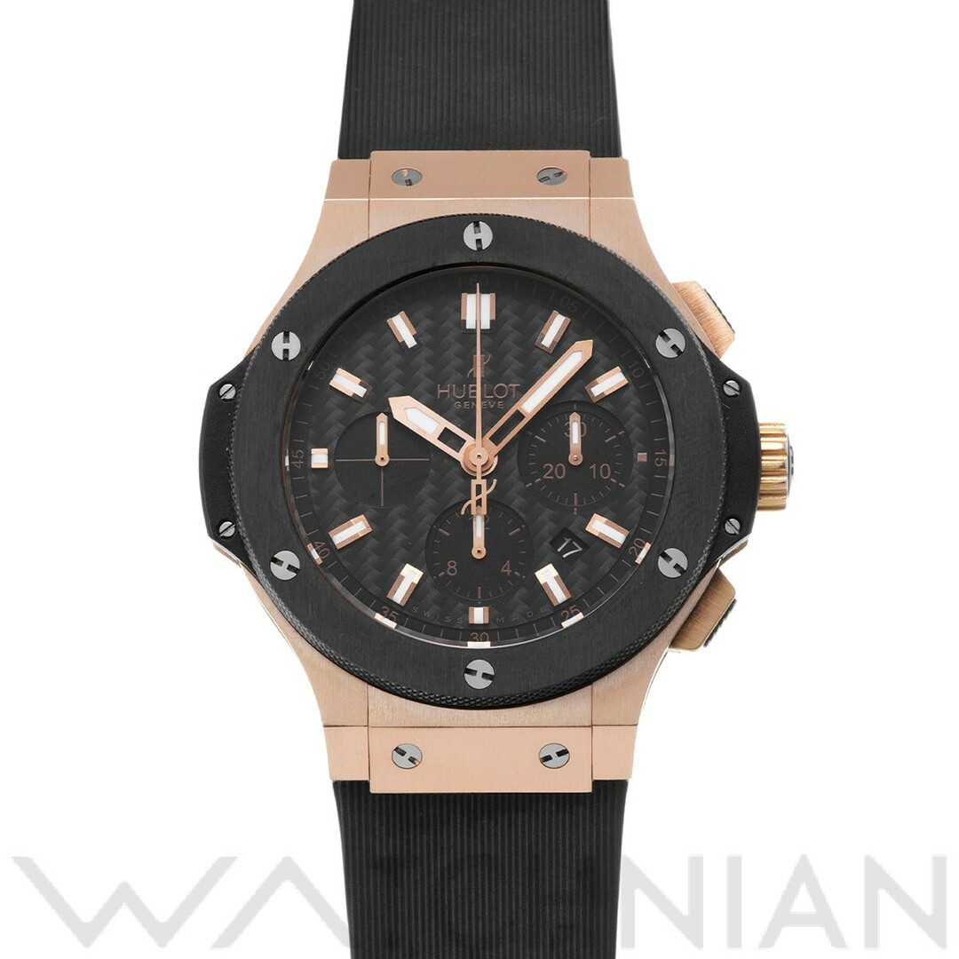 HUBLOT - 中古 ウブロ HUBLOT 301.PM.1780.RX ブラックカーボン メンズ