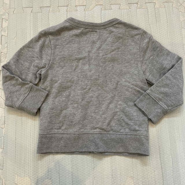 GAP Kids(ギャップキッズ)のGAP カーディガン　パーカー　グレー 100 キッズ/ベビー/マタニティのキッズ服男の子用(90cm~)(カーディガン)の商品写真