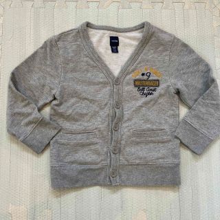 ギャップキッズ(GAP Kids)のGAP カーディガン　パーカー　グレー 100(カーディガン)