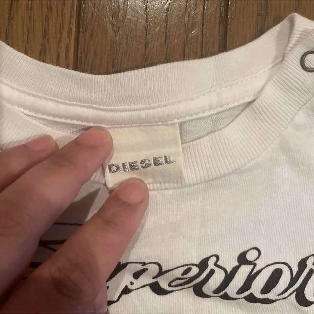 DIESEL(ディーゼル)のDIESEL ディーゼル Tシャツ 12m 80センチ キッズ/ベビー/マタニティのベビー服(~85cm)(Ｔシャツ)の商品写真