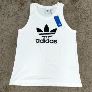 アディダス(adidas)のアディダス　タンクトップ　DV1508　白(Tシャツ/カットソー(半袖/袖なし))