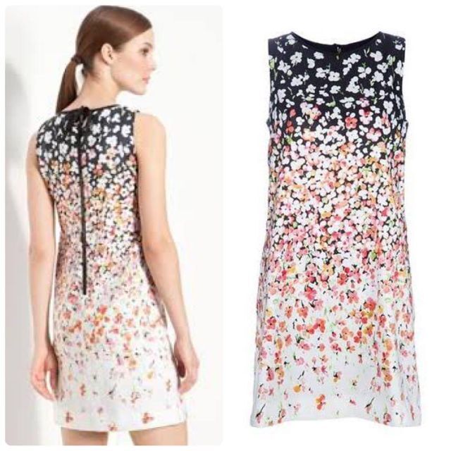 RED VALENTINO - 【RED VALENTINO】花柄ワンピース Aライン RED VALENTINO - 【RED VALENTINO】花柄ワンピース Aライン