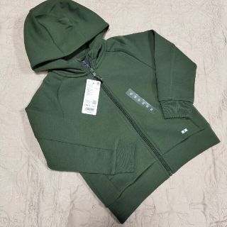 ユニクロ(UNIQLO)の【110cm】 ユニクロ ウルトラストレッチ ドライスウェット フルジップパーカ(ジャケット/上着)