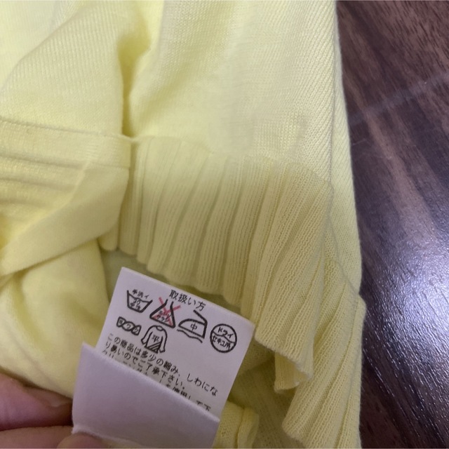 TOCCA(トッカ)の超美品！APERITIF⭐︎黄色　カーディガン⭐︎長袖！ レディースのトップス(カーディガン)の商品写真