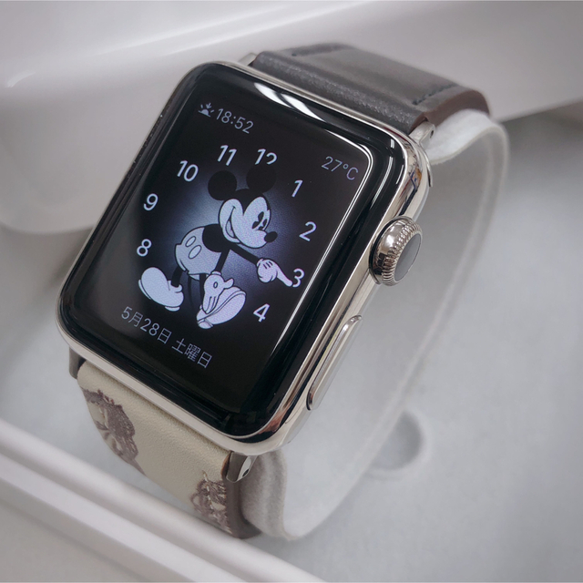 アップルウォッチ 38mm Apple Watch stainless 上質で快適 www.gold