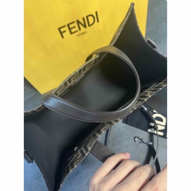 FF ジャカードファブリック バッグ FENDI