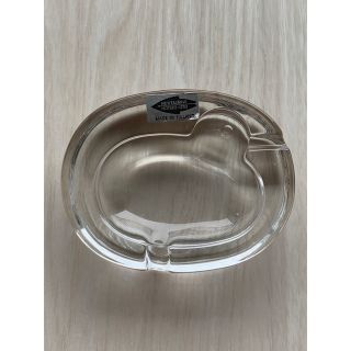 イッタラ(iittala)のNuutajarvi アヒルのアッシュトレー　クリア(置物)