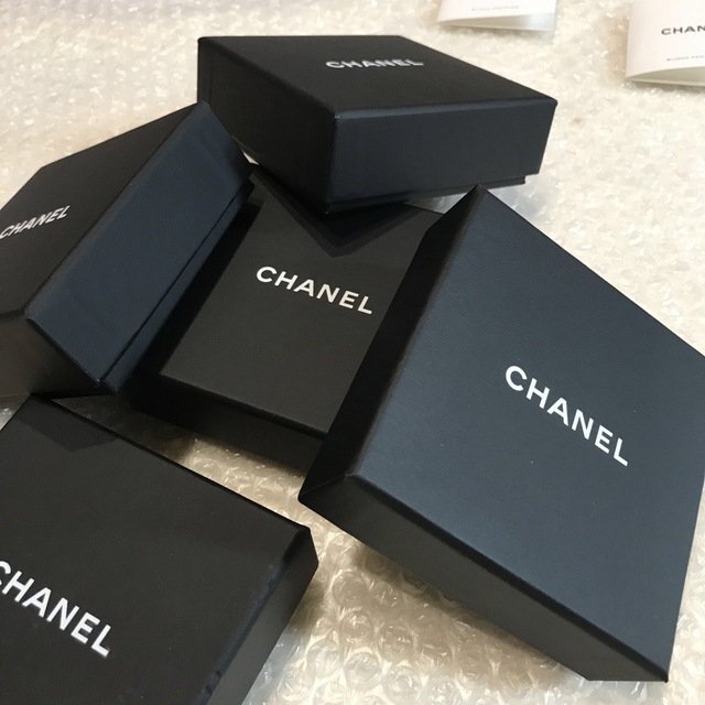 シャネル ブローチ 空箱 5箱 デニム CHANEL アクセサリー-