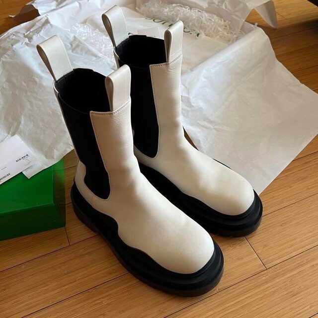 Bottega Veneta Tire boots タイヤブーツ 免税品購入 メンズ 靴