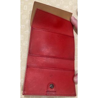 m+ - 財布 ストラッチョ スペリオーレ レッド ◇ エムピウ m+ 【送料