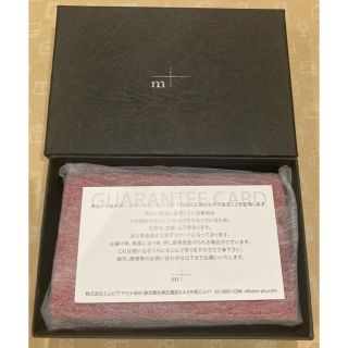 m+ - 財布 ストラッチョ スペリオーレ レッド ◇ エムピウ m+ 【送料