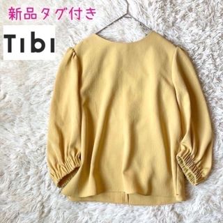 tibi - 新品タグ付き✨Tibi ティビ✨定価¥52000 バックストラップトップス