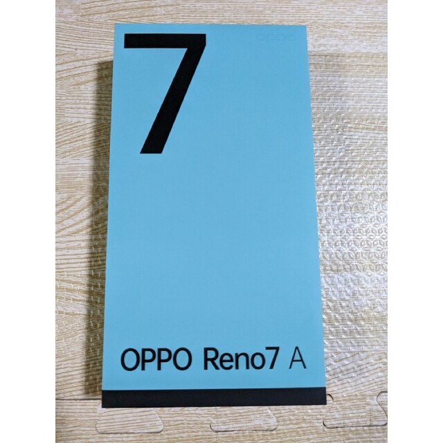 OPPO　Reno7 A　新品　未使用スマホ/家電/カメラ