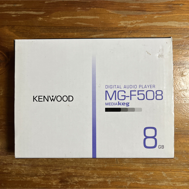 KENWOOD   デジタルメモリーオーディオプレーヤー  MG-F508スマホ/家電/カメラ