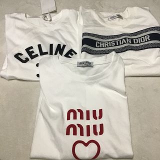 ミュウミュウ(miumiu)のmiumiu Tシャツ(Tシャツ(半袖/袖なし))