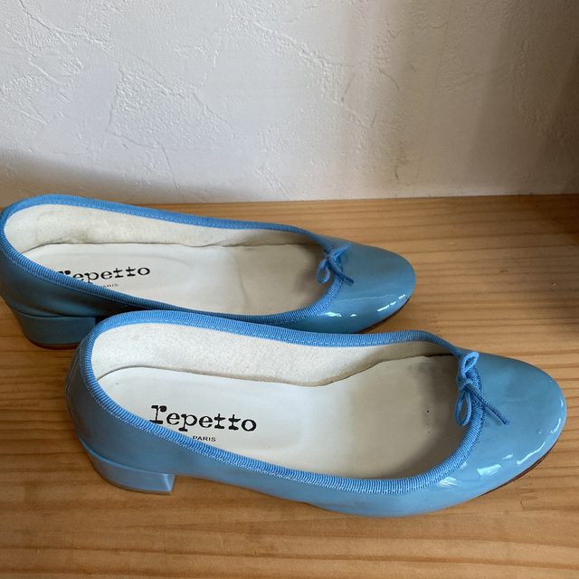 repetto(レペット)のf29様専用❗️【repettoレペット】バレエシューズカミーユ 38.5 水色 レディースの靴/シューズ(バレエシューズ)の商品写真