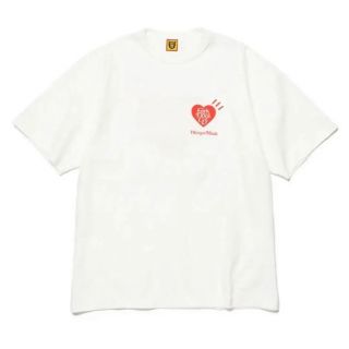 human made girls don´t cry バレンタインXL白Tシャツ-