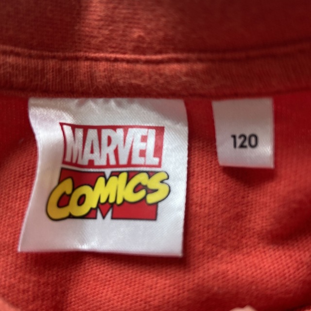 GU(ジーユー)のMARVEL  スパイダーマン　GU  120サイズ キッズ/ベビー/マタニティのキッズ服男の子用(90cm~)(Tシャツ/カットソー)の商品写真