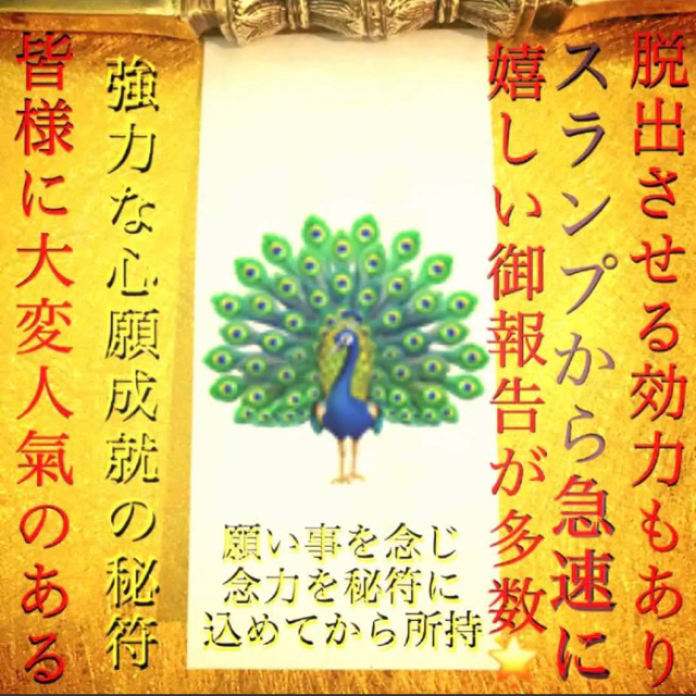 護符✨願望成就2セット✨[大開運、願い叶う、大望成就、秘符、霊符、お守り、占い]