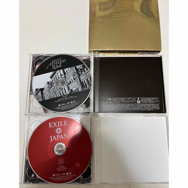 EXILE(エグザイル)のEXILE 第二章 アルバムCD DVD LIVEDV豪華セット バラ売り可能 エンタメ/ホビーのCD(ポップス/ロック(邦楽))の商品写真