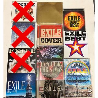 エグザイル(EXILE)のEXILE 第二章 アルバムCD DVD LIVEDV豪華セット バラ売り可能(ポップス/ロック(邦楽))