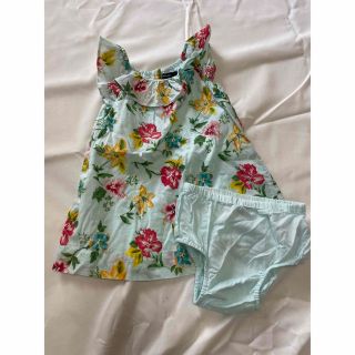 ベビーギャップ(babyGAP)のベビーギャップ　花柄ワンピ(ワンピース)