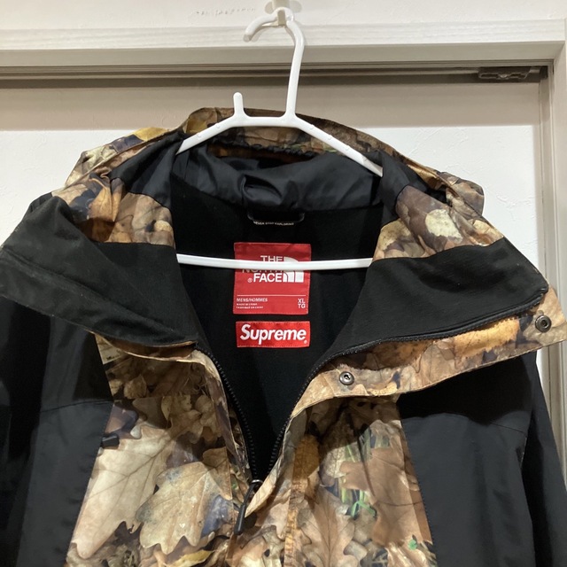 ザノースフェイス マウンテンパーカー supreme 16aw 枯葉 美品　M