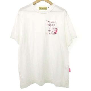 アザー(other)のトーマスマグパイ 美品 22ss Tシャツ 半袖 プリント カットソー 38 白(Tシャツ(半袖/袖なし))