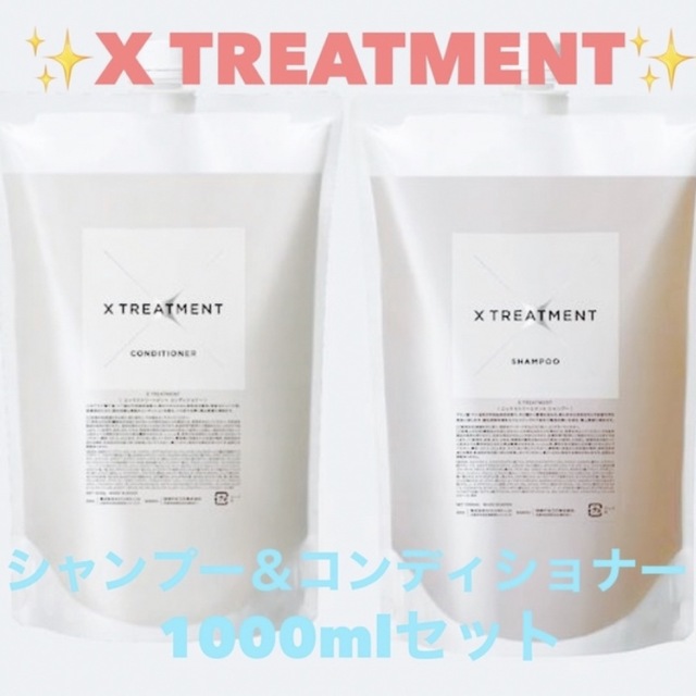 X TREATMENT エックストリートメント1000mlセット 経典