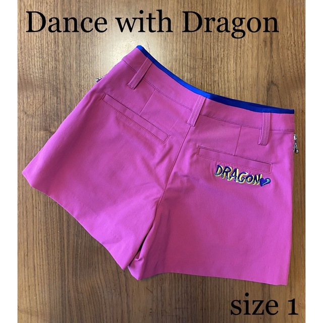 洗濯機可 ダンスウィズドラゴン、ゴルフウェア、パンツ、美品
