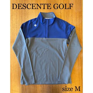 デサント(DESCENTE)のデサント ゴルフウェア レディース ジップシャツ 長袖 グレー サイズM 秋冬(ウエア)