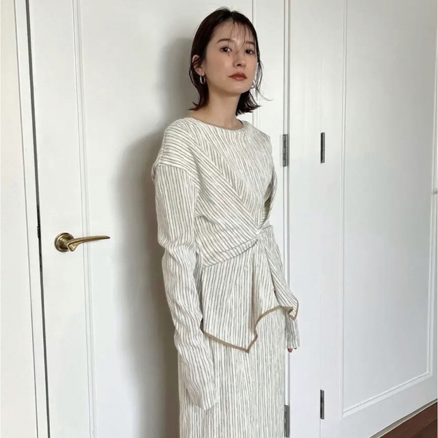 売上高No.1の商品 CLANE COTTON CREPE TUCK ONE PIECE レディース