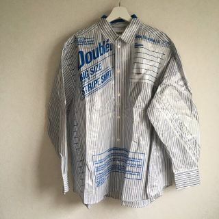 ダブレット(doublet)のdoublet  FREEZER-BAG PACKAGE SHIRT(シャツ)