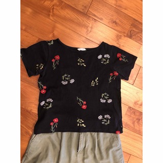 フリークスストア(FREAK'S STORE)のフリークスストア花柄刺繍(Tシャツ(半袖/袖なし))