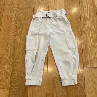 ザラキッズ(ZARA KIDS)のzara カーゴパンツ　サイズ6 116cm ホワイト(パンツ/スパッツ)