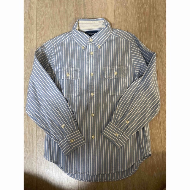 POLO RALPH LAUREN(ポロラルフローレン)の新品 ラルフローレン 120 ボタンダウンシャツ フォーマル お受験 お稽古 キッズ/ベビー/マタニティのキッズ服男の子用(90cm~)(ブラウス)の商品写真