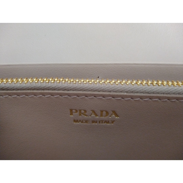 PRADA(プラダ)のPRADA 長財布 バイカラーリボン NERO+CIPRIA 1MH132 プラ レディースのファッション小物(財布)の商品写真