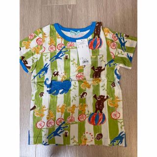 ハッカキッズ(hakka kids)の新品タグ付 ハッカキッズ 130 サーカスプリント半袖Tシャツ(Tシャツ/カットソー)