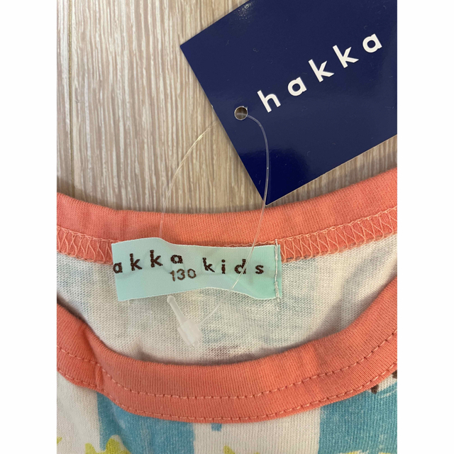 hakka kids(ハッカキッズ)の新品タグ付 ハッカキッズ 130 サーカスプリント半袖Tシャツ キッズ/ベビー/マタニティのキッズ服男の子用(90cm~)(Tシャツ/カットソー)の商品写真