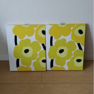 マリメッコ(marimekko)の※最終価格※marimekko　ファブリックパネル　2枚セット(インテリア雑貨)