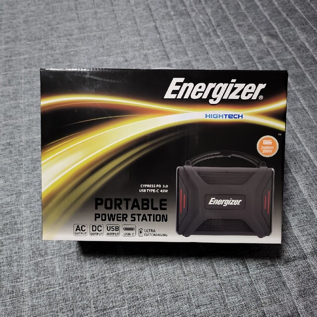 【Energizer】portable power station PPS240