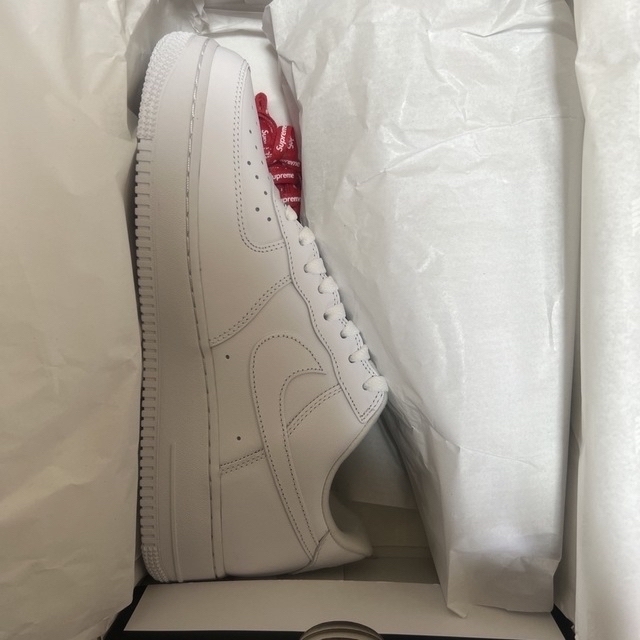 Supreme Nike Air force1 White 27.5cm 未使用