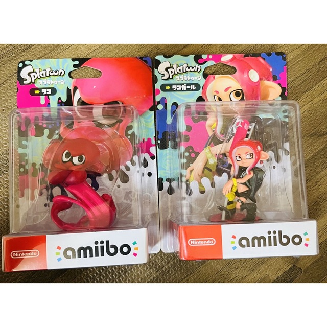 スプラトゥーン amiibo タコ タコガール 新品未開封 - ゲームキャラクター