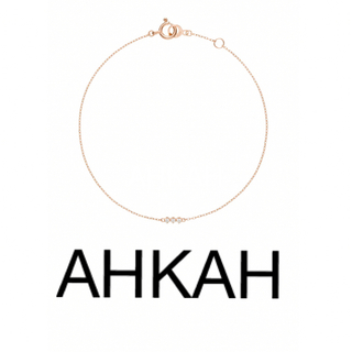 アーカー(AHKAH)のアーカー⭐︎アミュレット⭐︎ブレスレット⭐︎18Kピンクゴールド⭐︎ダイヤ(ブレスレット/バングル)