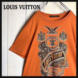 在庫あり/即出荷可】 【超希少デザイン】ルイヴィトン☆デカロゴ入りT