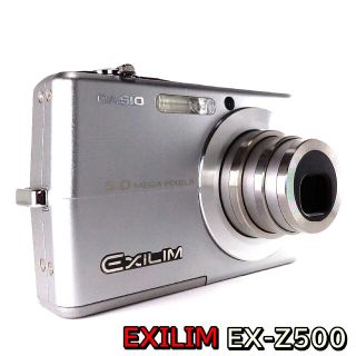 カシオ(CASIO)の☆完動美品☆CASIO EXLIM EX-Z500 5.0MEGA PIXELS(コンパクトデジタルカメラ)