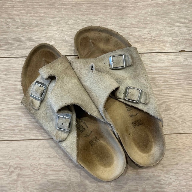 BIRKENSTOCK - ビルケンシュトック チューリッヒ ホワイト 汚れありの通販 by みゆ's shop｜ビルケンシュトックならラクマ